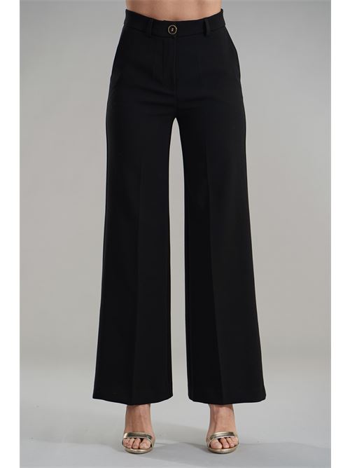 Pantalone palazzo GM by Gai Mattiolo | GM3313NERO